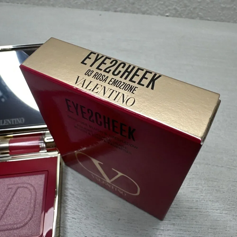 Valentino Eye2Cheek  Dual use Blush and Eyeshadow 03 ROSA EMOZION